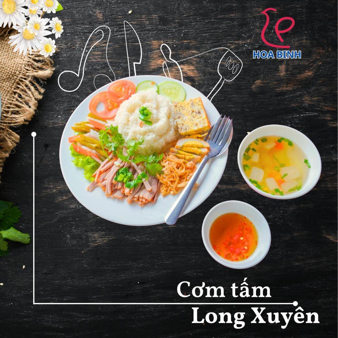 Hoa Binh 1 Hotel Long Xuyên Εξωτερικό φωτογραφία